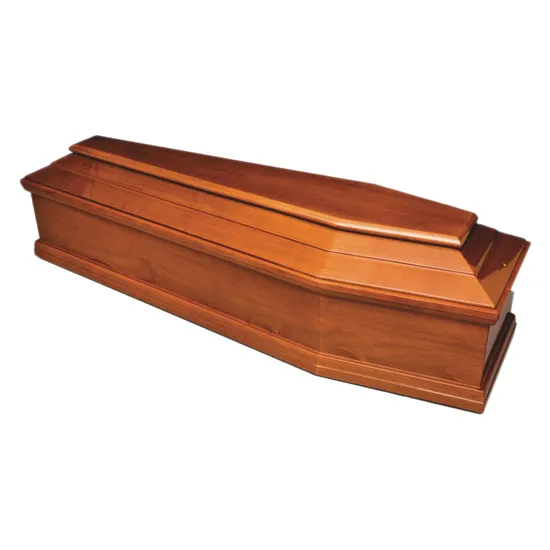 Caixão de madeira maciça de alta qualidade do fabricante